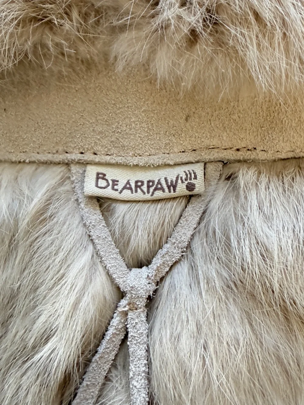 Bearpaw Sonjo II Boots Suede Real Rabbit Fur Sheepskin Wool Lined Women 8 - Picture 7 of 8